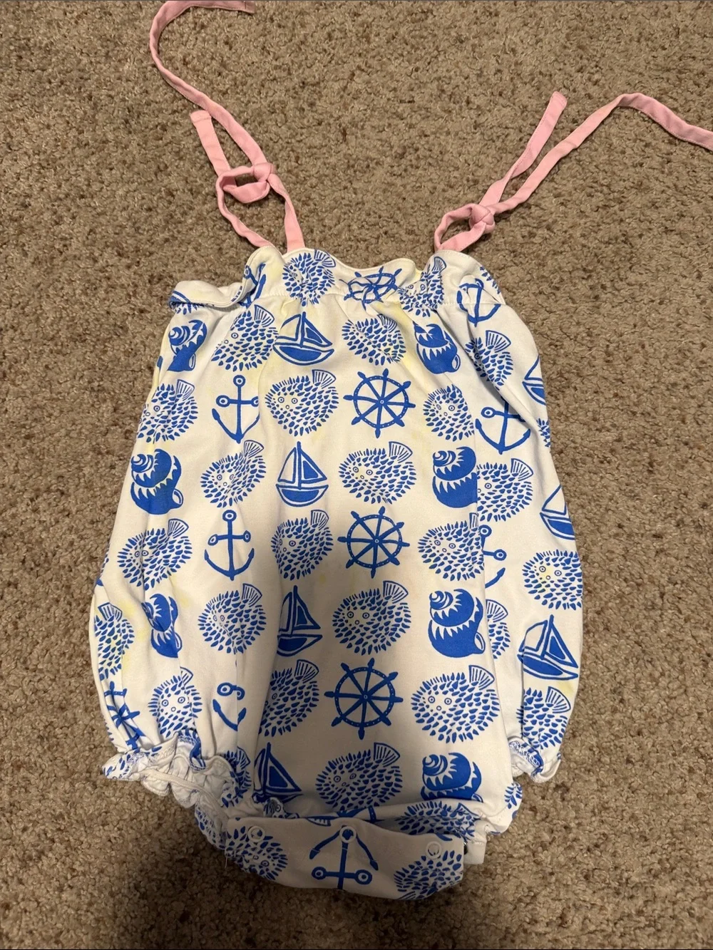 TBBC The Beaufort Bonnet Co Girls Playsuit 2T